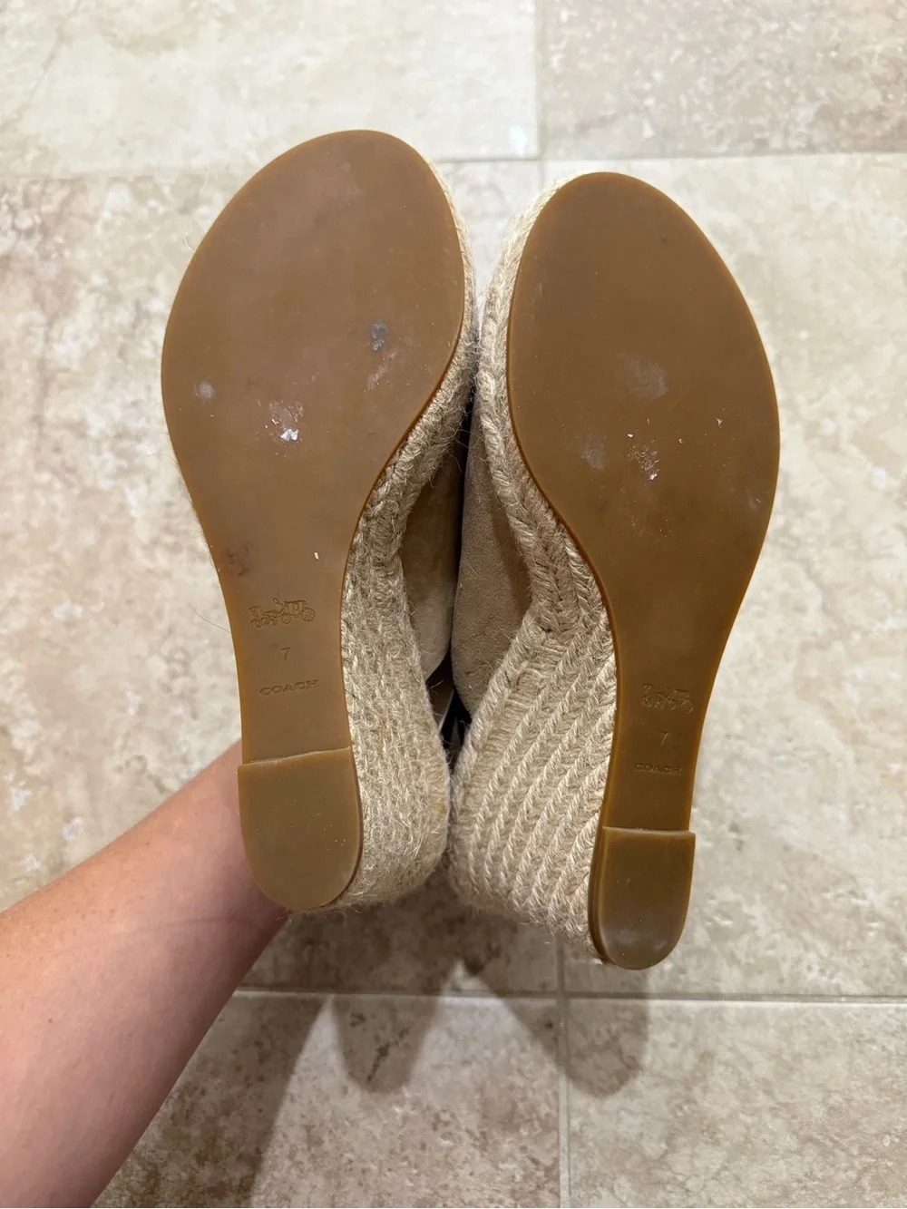 Coach Poppy Wedge Sandal